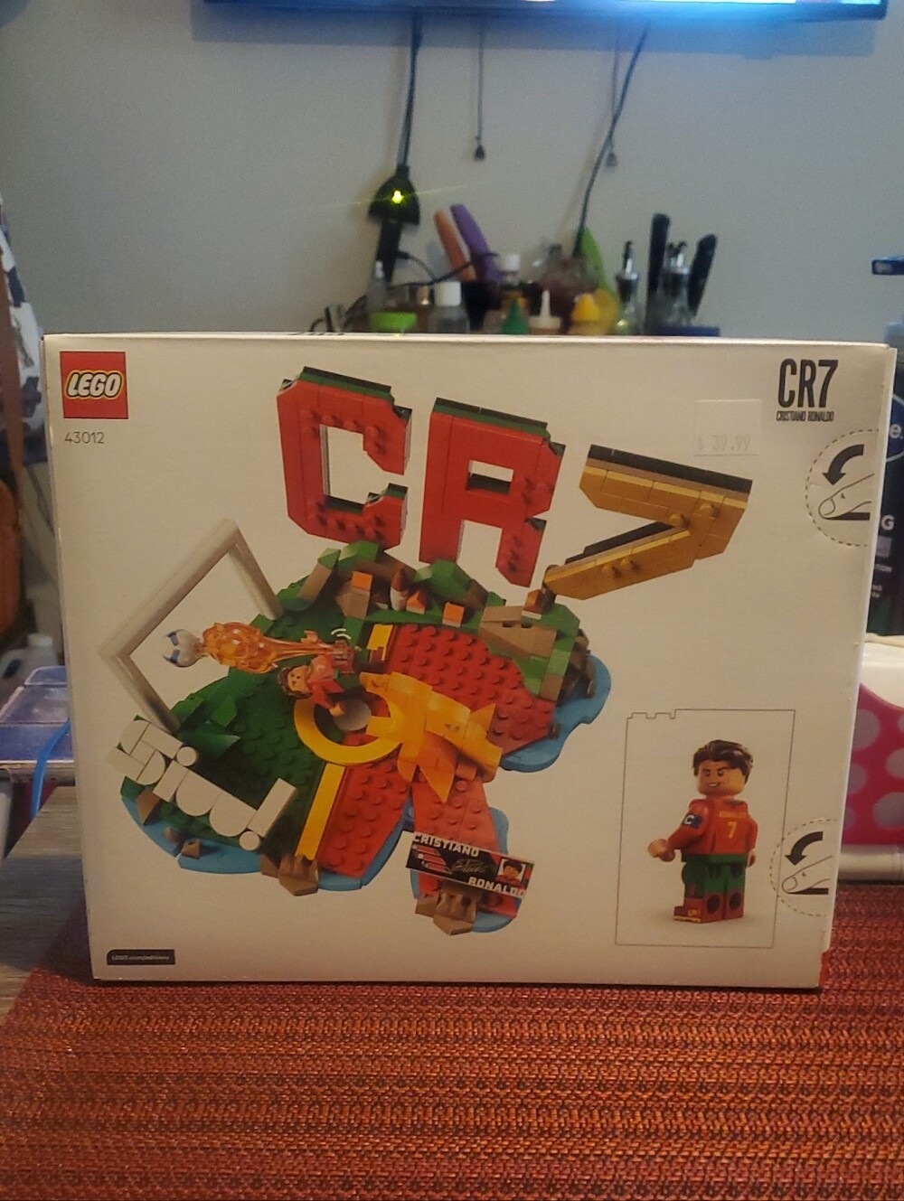 Cristiano Ronaldo Lego #43012 Lego World Cup Lego Brand New Sealed